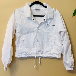 CHAMPION Cropped Windbreaker/Jacket! Size Small!